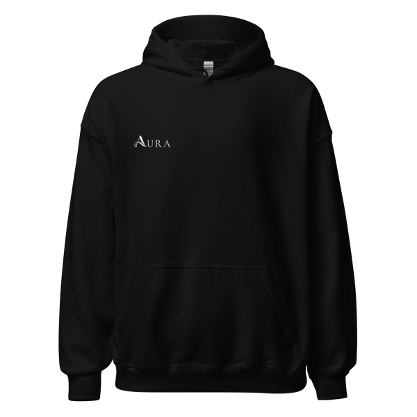 Aura Essence Essentials Hoodie – Weiß