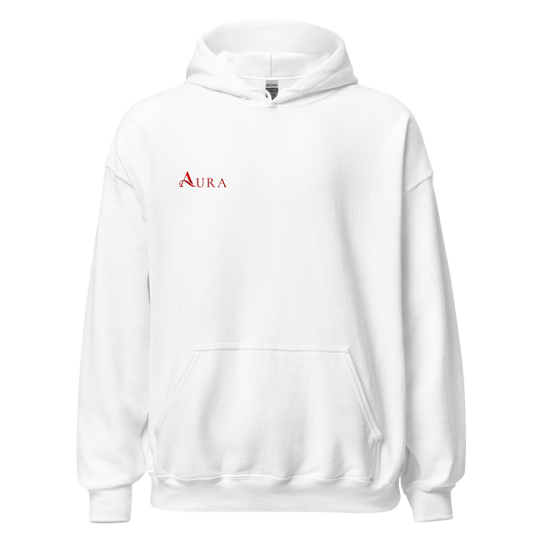 Aura Essence Essentials Hoodie – Rot