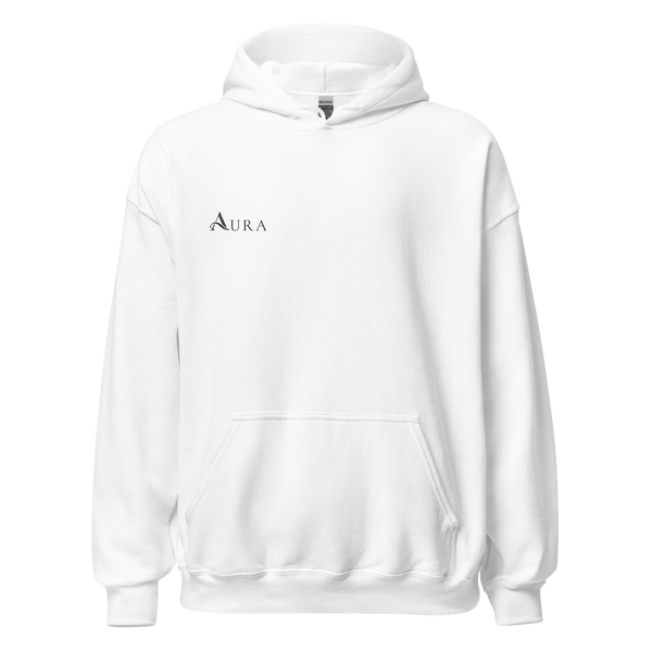 Aura Essence Essentials Hoodie – Schwarz